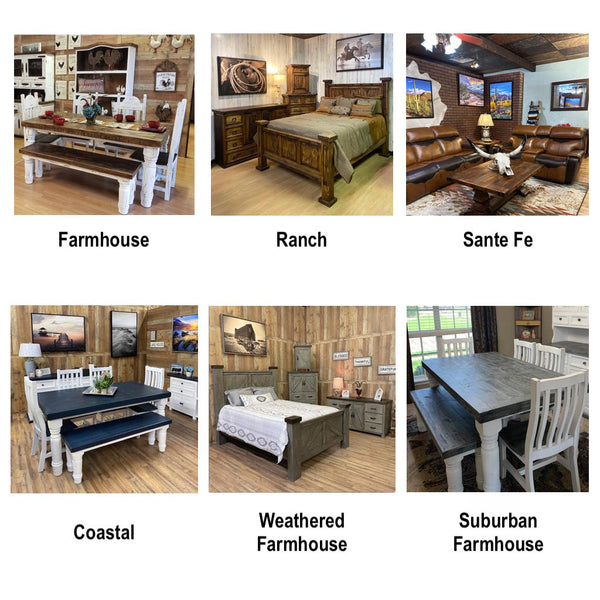 The Various Styles of Rustic Furniture