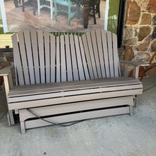 Load image into Gallery viewer, Taupe Adirondack Loveseat Rocker