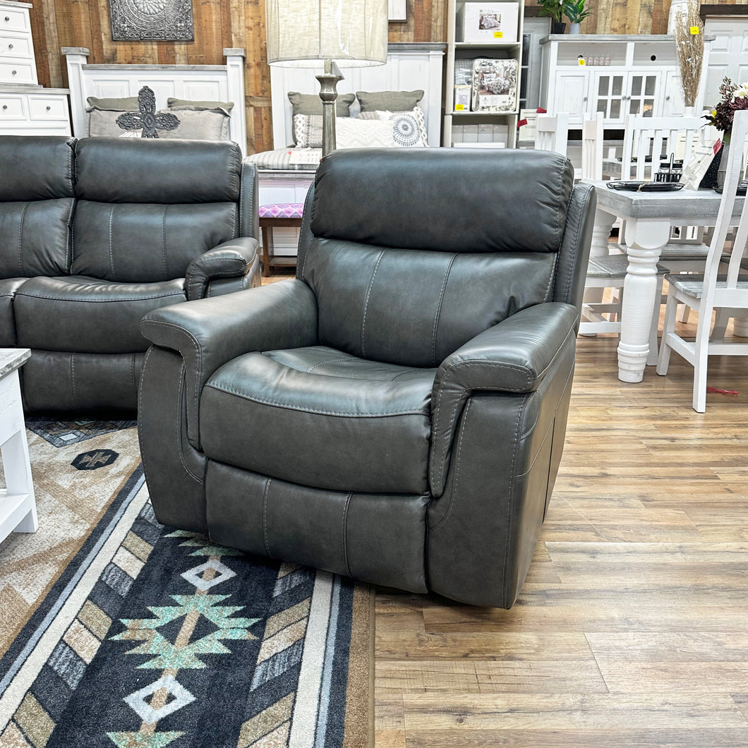 Willow Grove Power Leather Recliner