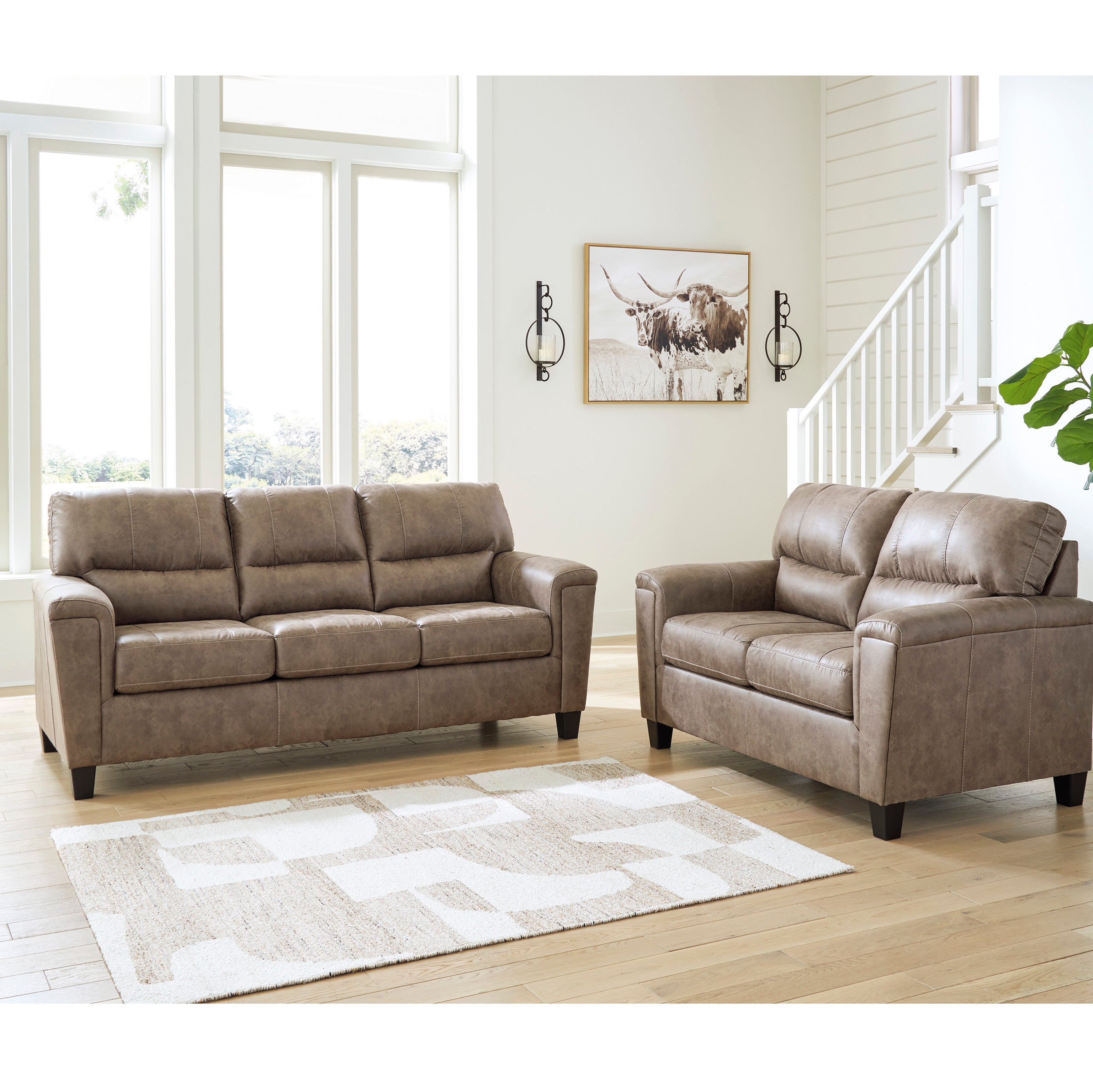 Rowlett Sofa Set Rustic Furniture Depot