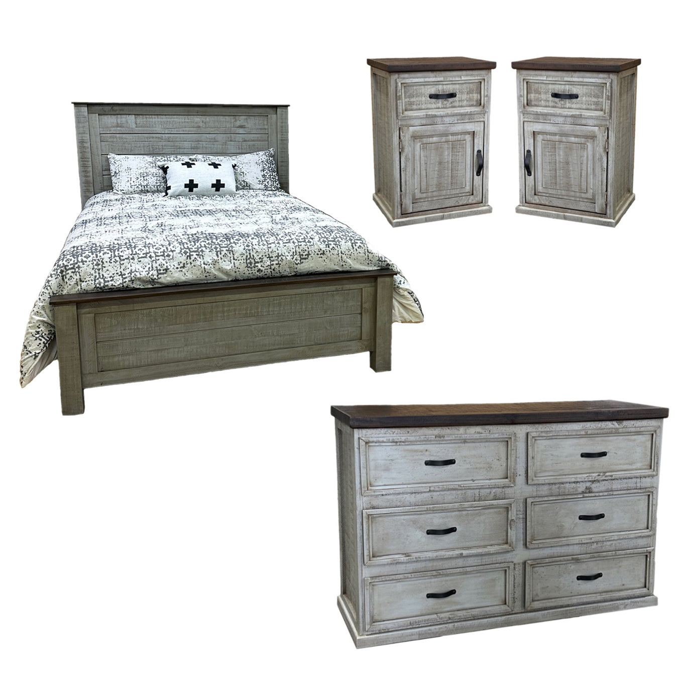 Broken Bow 4 Pc Doorbuster Rustic Furniture Depot