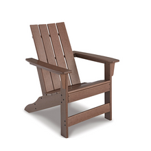 Load image into Gallery viewer, Brown Squared Adirondack Outdoor Chair