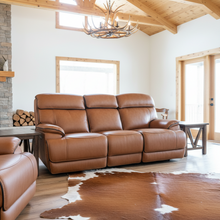 Load image into Gallery viewer, Bronco Leather Reclining Sofa Set
