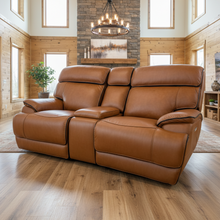 Load image into Gallery viewer, Bronco Leather Reclining Sofa Set