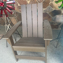 Load image into Gallery viewer, Brown Squared Adirondack Outdoor Chair
