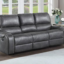 Load image into Gallery viewer, Steel Manual Reclining Sofa