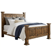 Load image into Gallery viewer, Modern Rustic Bed