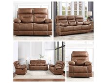 Load image into Gallery viewer, Jericho Reclining Sofa Set
