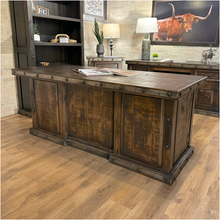 Load image into Gallery viewer, Old West Executive Desk