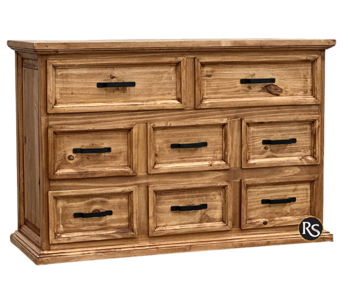 8 drawer brown dresser Safavieh Couture Brylin 8 Drawer Dresser main image 0