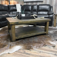 Load image into Gallery viewer, Modern Rustic Coffee Table Set