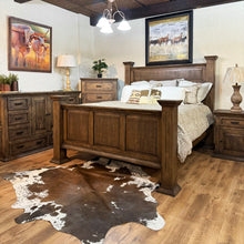 Load image into Gallery viewer, Western Coffee Bedroom Set