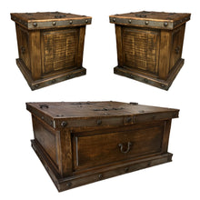 Load image into Gallery viewer, Taos Trunk Coffee Table Set