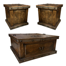 Load image into Gallery viewer, Taos Trunk Coffee Table Set