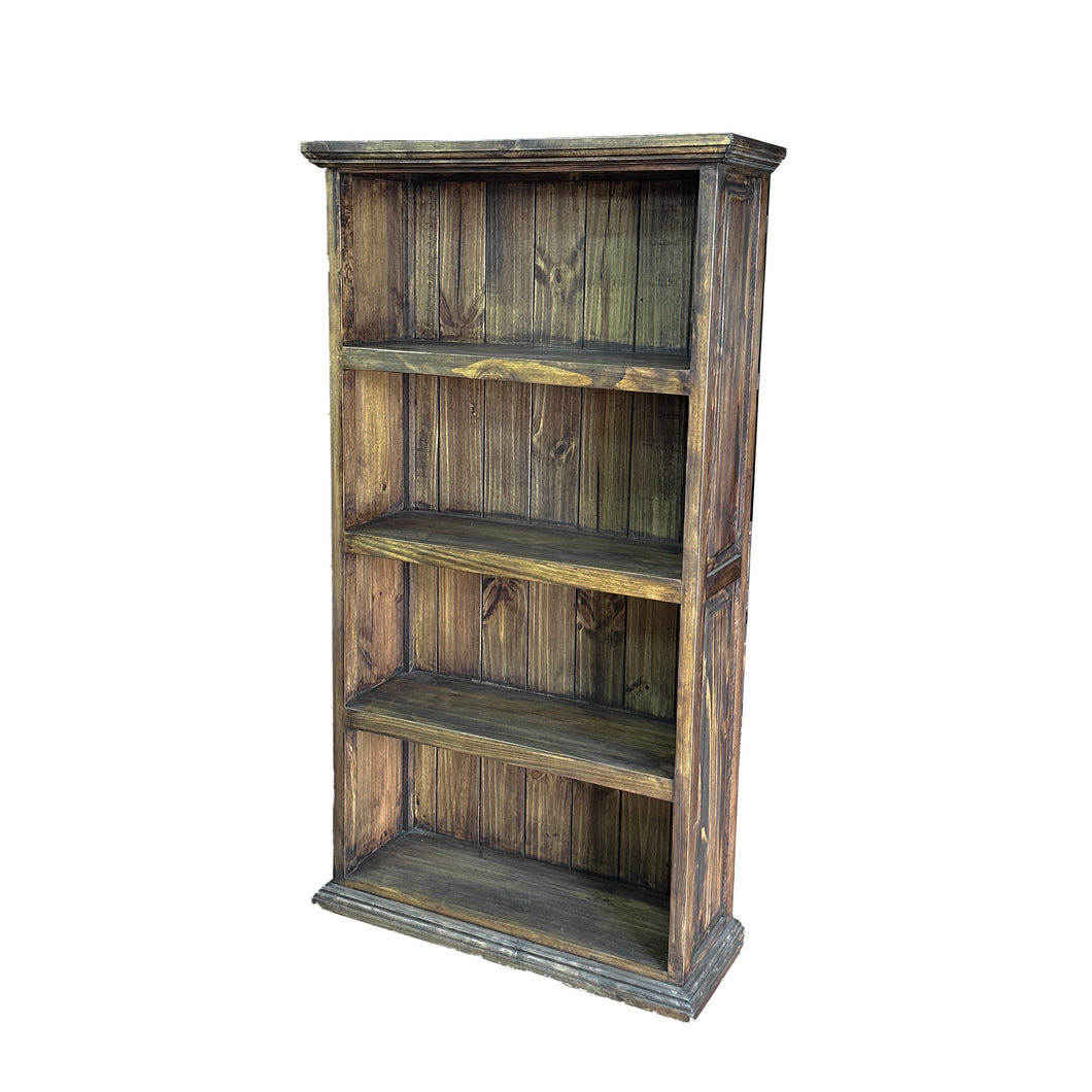 Small Vertical Bookcase - Dark Wax
