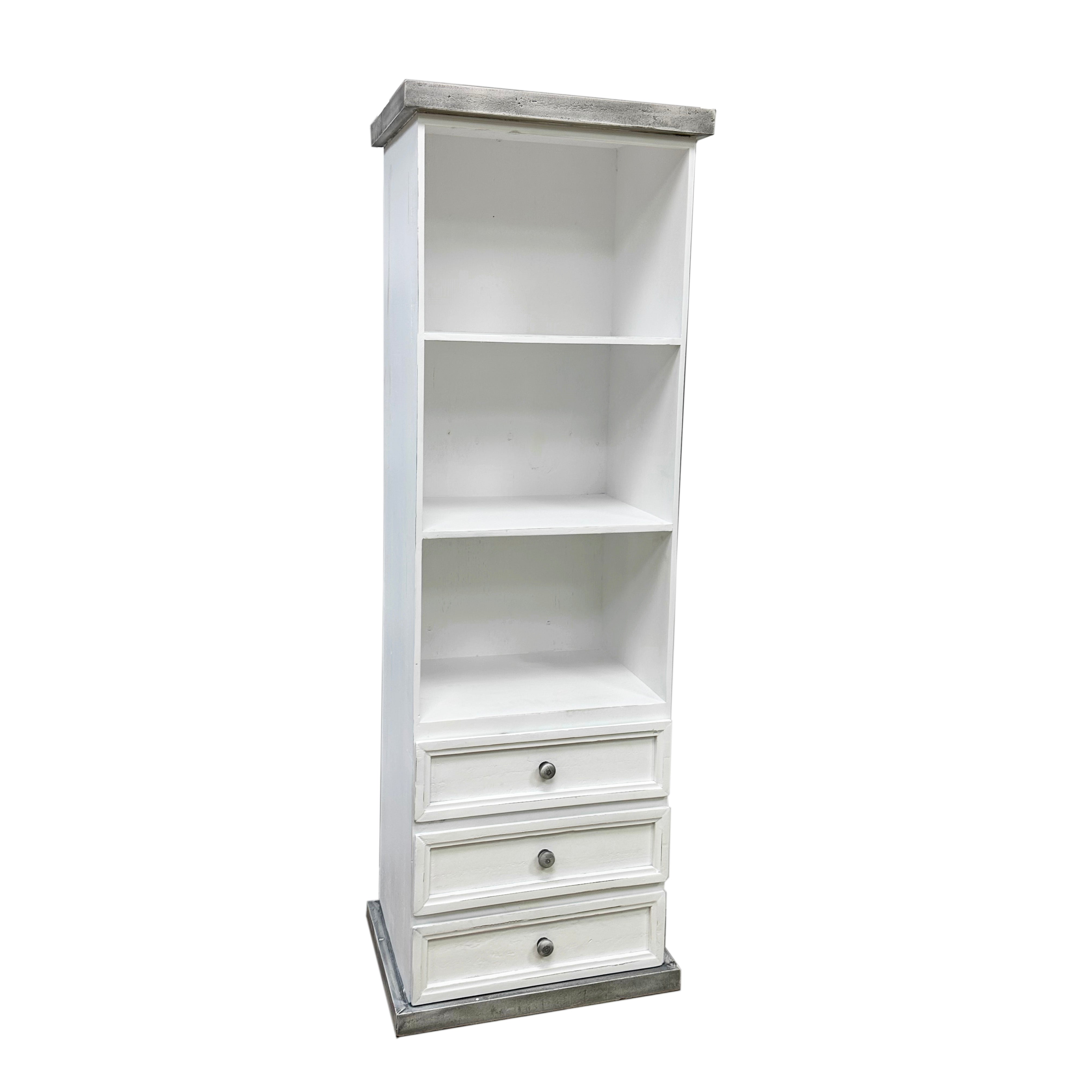 Providence Skinny Bookcase Rustic Furniture Depot
