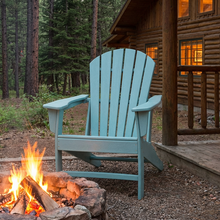 Load image into Gallery viewer, Turquoise Adirondack Outdoor Chair