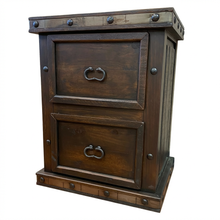 Load image into Gallery viewer, Old West Filing Cabinet