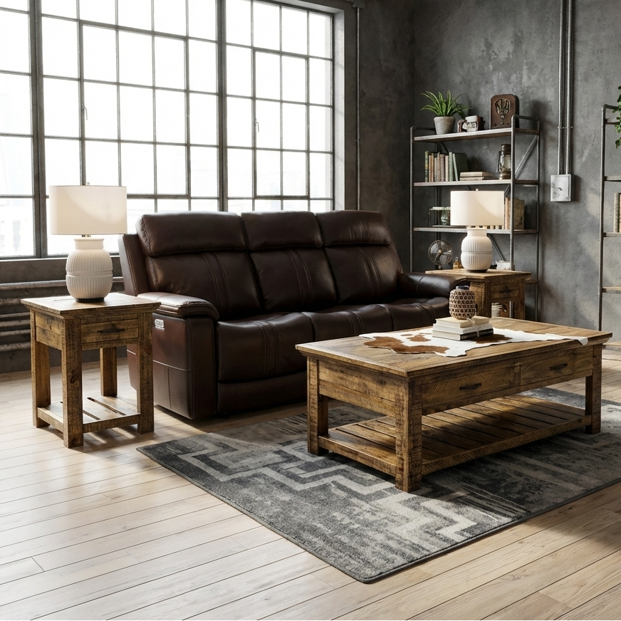 Parklane Coffee Table Set – Rustic Furniture Depot