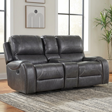 Load image into Gallery viewer, Steel Manual Reclining Loveseat