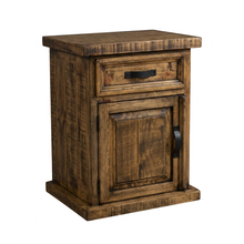 Load image into Gallery viewer, Modern Rustic Nightstand