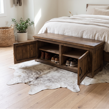 Load image into Gallery viewer, Western Coffee Shoe Cabinet