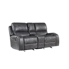 Load image into Gallery viewer, Steel Reclining Sofa Set
