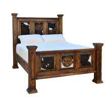 Load image into Gallery viewer, Cowhide Dark Oasis Bed