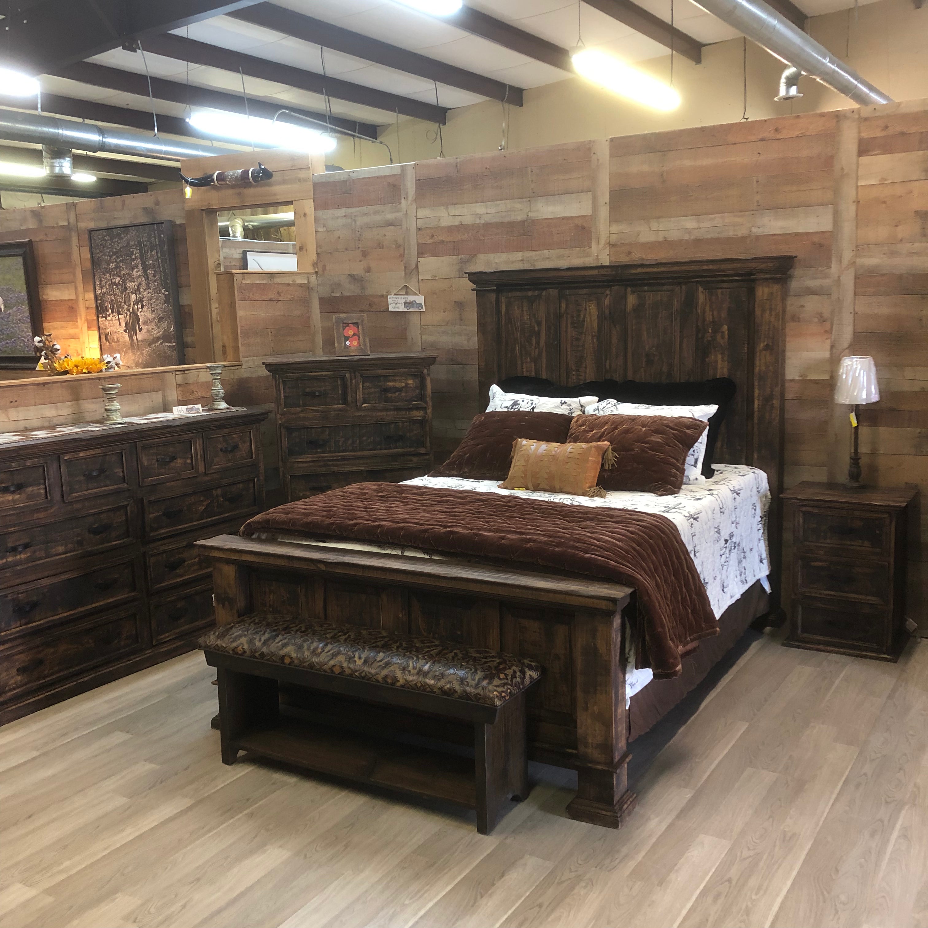 Deadwood Bedroom Set Rustic Furniture Depot