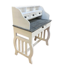 Load image into Gallery viewer, Slate 3 Drawer Writing Desk
