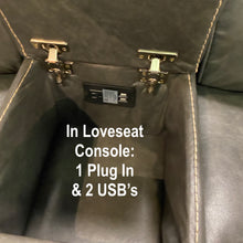 Load image into Gallery viewer, Steel Reclining Sofa Set