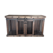 Load image into Gallery viewer, Old West Medium Dog Crate Stand