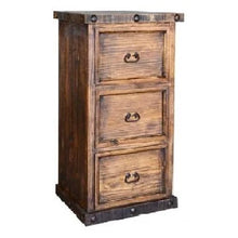Load image into Gallery viewer, Ponderosa 3 Drawer Filing Cabinet
