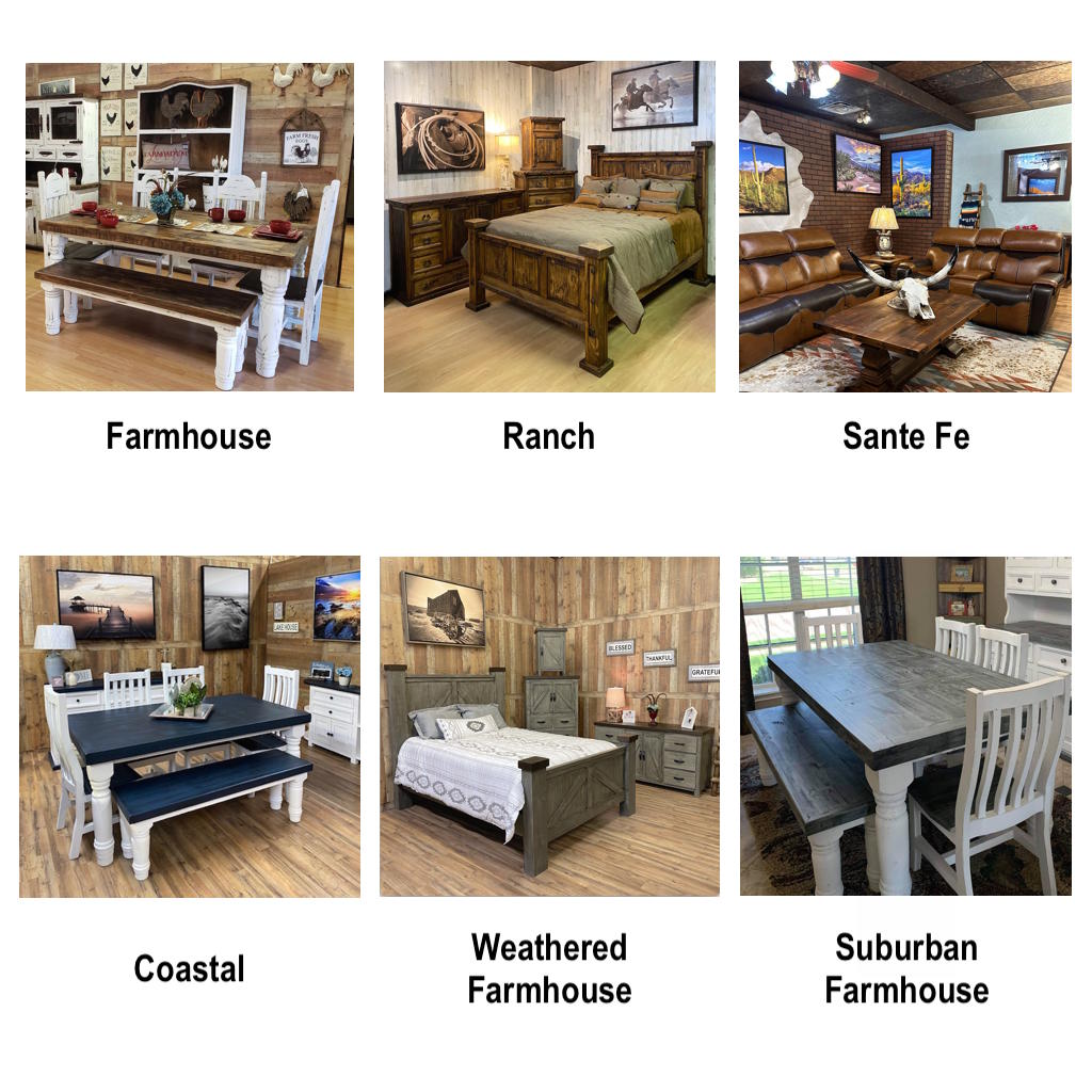 The Various Styles of Rustic Furniture – Rustic Furniture Depot