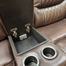 Load image into Gallery viewer, Maverick Power Leather Sofa Set
