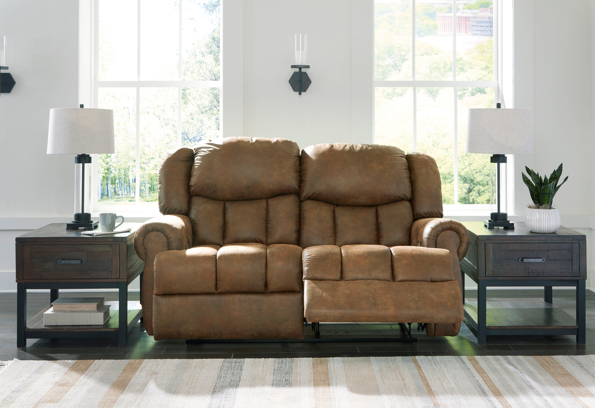 Big and tall reclining sofa sale