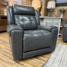 Load image into Gallery viewer, Silver Peak Power Leather Sofa Set
