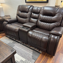 Load image into Gallery viewer, Maverick Power Leather Sofa Set
