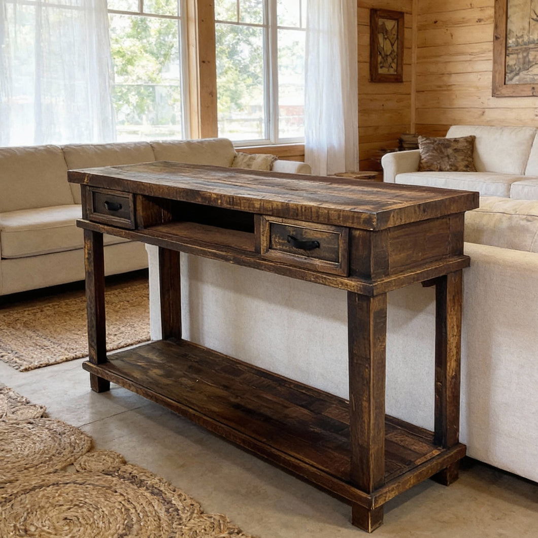 Canyon Console – Rustic Furniture Depot