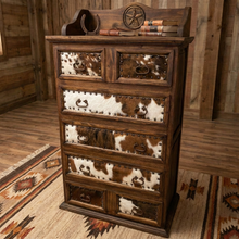 Load image into Gallery viewer, Cowhide Chest
