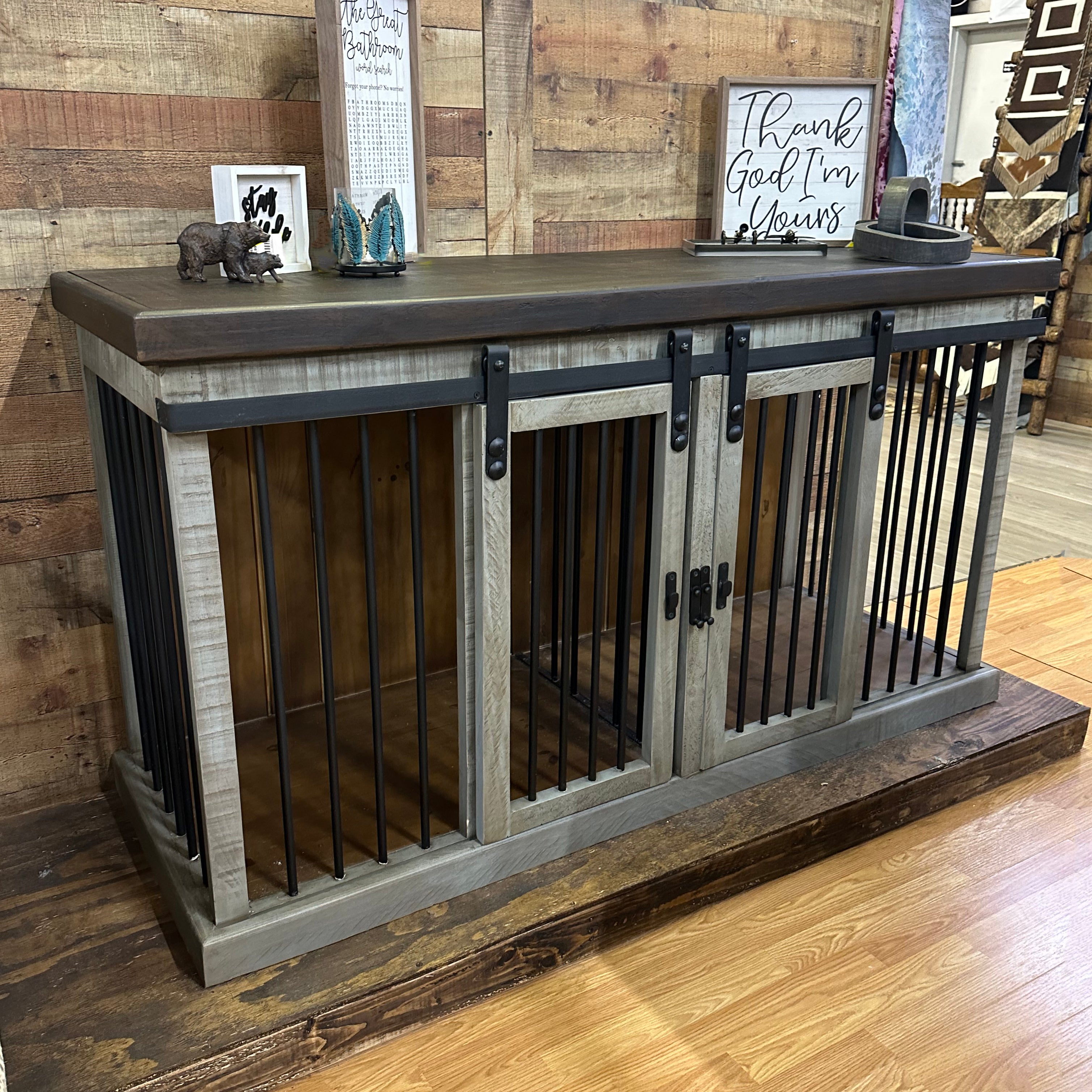 Ruidoso Dog Crate – Rustic Furniture Depot