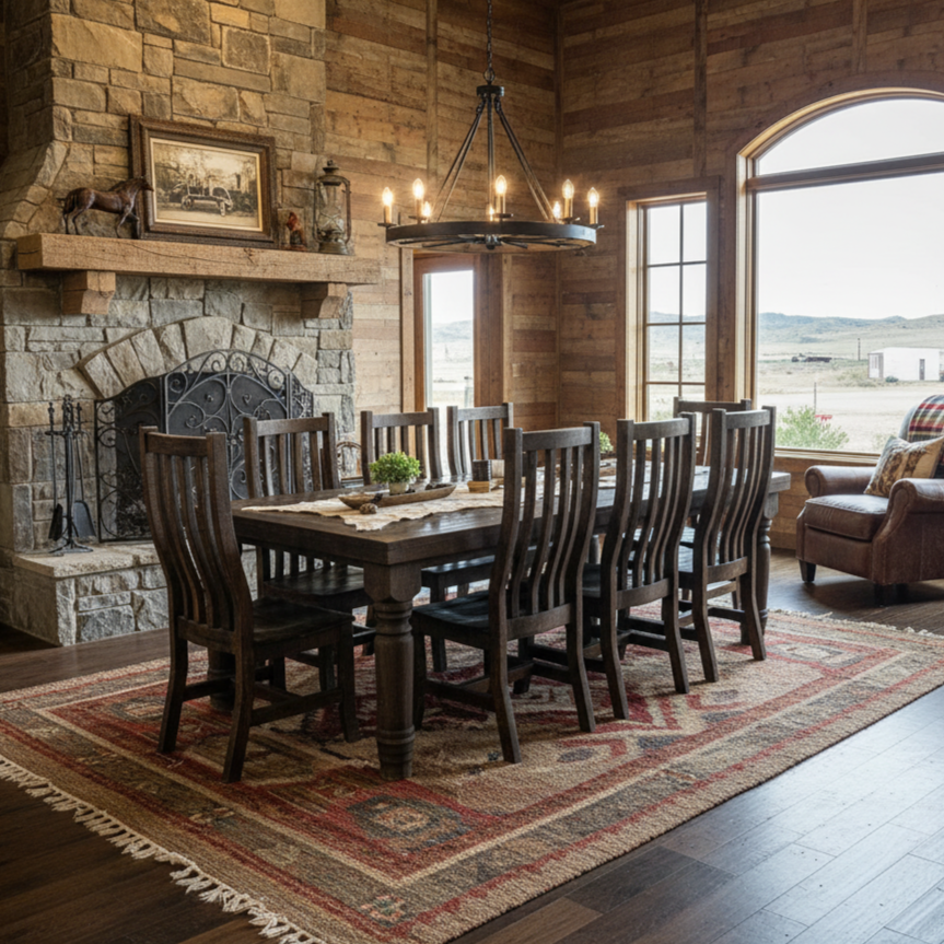 Ranch 8' Dining Set