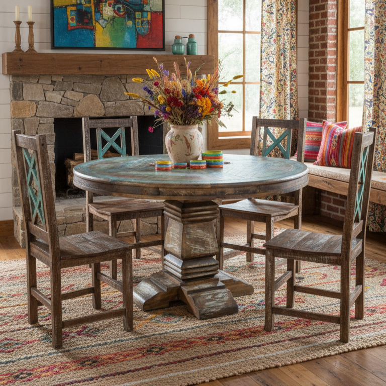 Cabana Round Dining Set