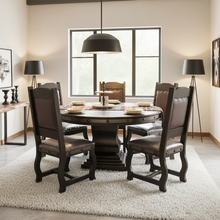 Load image into Gallery viewer, Old West 60&quot; Round Table Set
