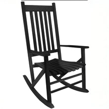 Load image into Gallery viewer, Black Porch Rocker
