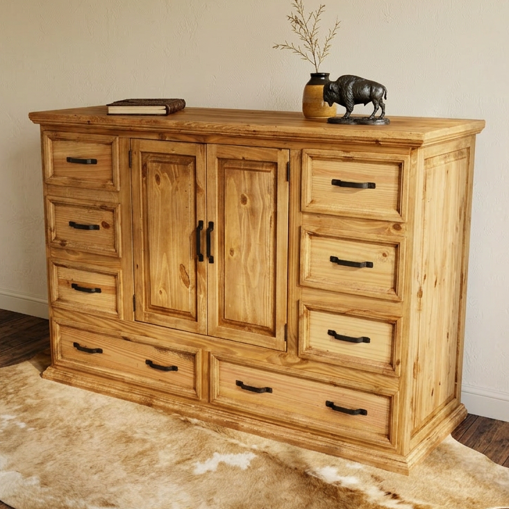 Large Mansion Dresser – Rustic Furniture Depot