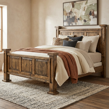 Load image into Gallery viewer, Modern Rustic Bed

