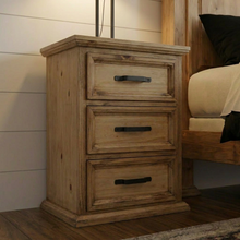 Load image into Gallery viewer, Sierra 3 Drawer Nightstand
