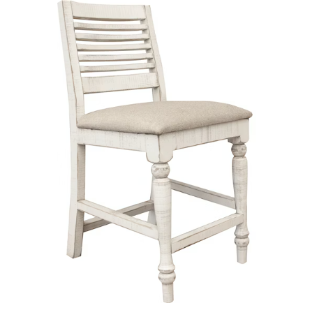 Ivory Counter Height Stool (CLOSEOUT)