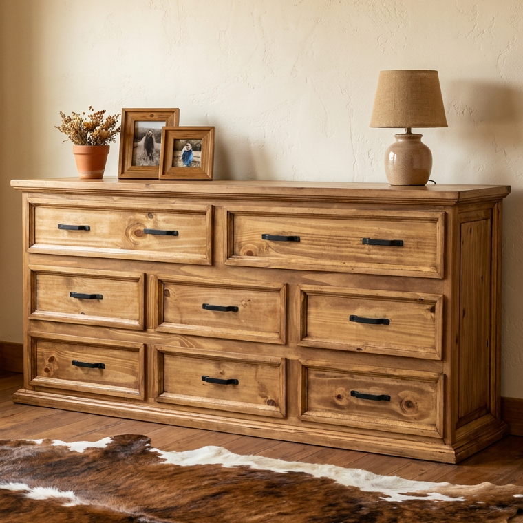 X-Large 8 Drawer Dresser